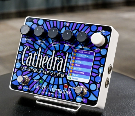 Electro-Harmonix - Cathedral Stereo Reverb Pedal